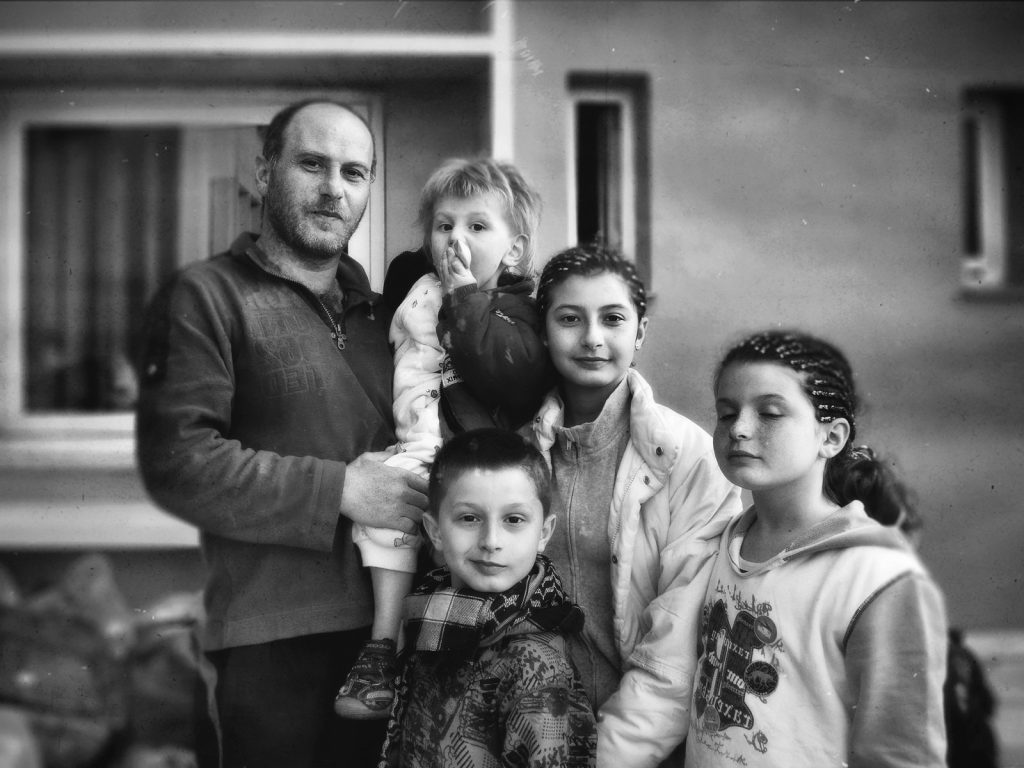 Syrian Refugee Family